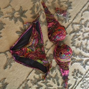 Victoria’s Secret paisley swim suit